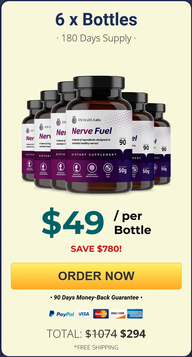 NerveFuel Buy 6 Bottles